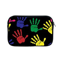 Handprints Hand Print Colourful Apple Ipad Mini Zipper Cases by Pakrebo