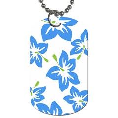 Hibiscus Wallpaper Flowers Floral Dog Tag (one Side) by Pakrebo