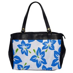 Hibiscus Wallpaper Flowers Floral Oversize Office Handbag by Pakrebo