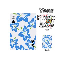 Hibiscus Wallpaper Flowers Floral Playing Cards 54 (mini) by Pakrebo