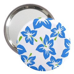 Hibiscus Wallpaper Flowers Floral 3  Handbag Mirrors by Pakrebo