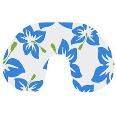 Hibiscus Wallpaper Flowers Floral Travel Neck Pillows by Pakrebo