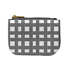 Seamless Stripe Pattern Lines Mini Coin Purse by Pakrebo