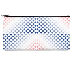 Dots Pointillism Abstract Chevron Pencil Cases by Pakrebo