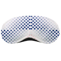 Dots Pointillism Abstract Chevron Sleeping Masks by Pakrebo