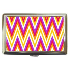 Chevrons Stripes Pattern Geometric Cigarette Money Case by Pakrebo