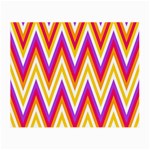 Chevrons Stripes Pattern Geometric Small Glasses Cloth (2-Side) Front