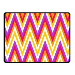 Chevrons Stripes Pattern Geometric Fleece Blanket (small) by Pakrebo