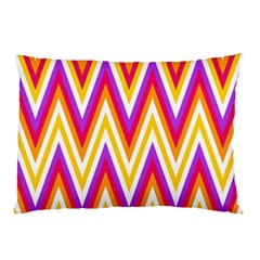 Chevrons Stripes Pattern Geometric Pillow Case (two Sides) by Pakrebo