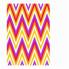 Chevrons Stripes Pattern Geometric Small Garden Flag (two Sides) by Pakrebo