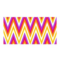 Chevrons Stripes Pattern Geometric Satin Wrap by Pakrebo