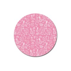 Tropical Pattern Magnet 3  (round) by Valentinaart