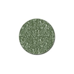 Tropical Pattern Golf Ball Marker by Valentinaart