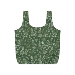 Tropical Pattern Full Print Recycle Bag (s) by Valentinaart