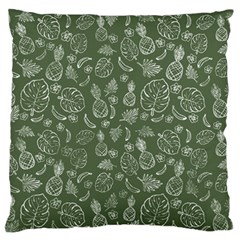 Tropical Pattern Standard Flano Cushion Case (one Side) by Valentinaart