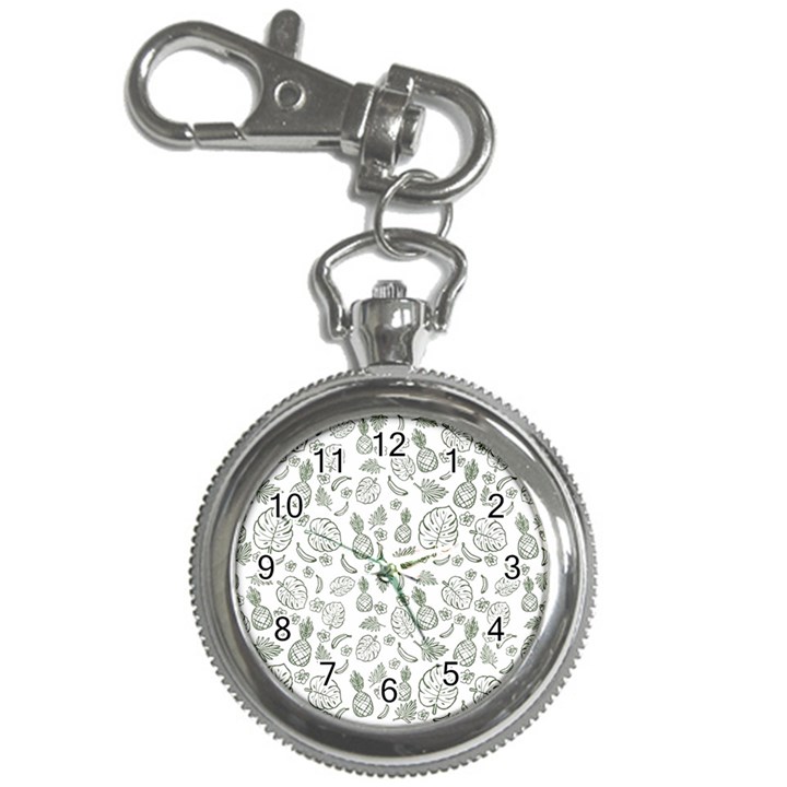 Tropical pattern Key Chain Watches