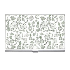 Tropical Pattern Business Card Holder by Valentinaart