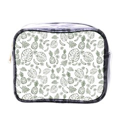 Tropical Pattern Mini Toiletries Bag (one Side) by Valentinaart