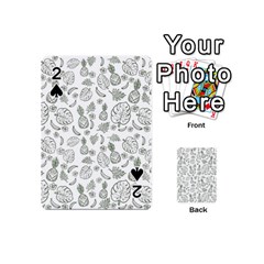 Tropical Pattern Playing Cards 54 (mini) by Valentinaart