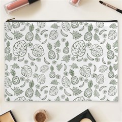 Tropical Pattern Cosmetic Bag (xxxl) by Valentinaart