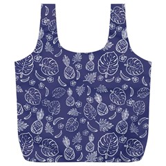 Tropical Pattern Full Print Recycle Bag (xl) by Valentinaart