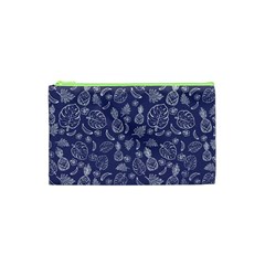 Tropical Pattern Cosmetic Bag (xs) by Valentinaart