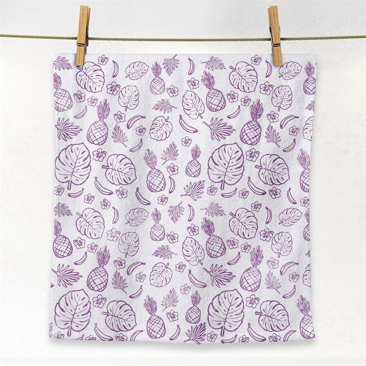 Tropical pattern Face Towel