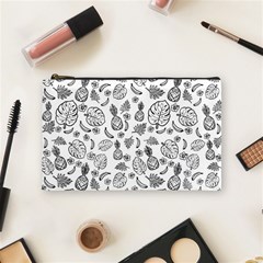 Tropical Pattern Cosmetic Bag (medium) by Valentinaart