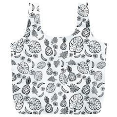 Tropical Pattern Full Print Recycle Bag (xl) by Valentinaart