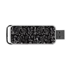 Tropical Pattern Portable Usb Flash (one Side) by Valentinaart