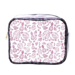 Tropical Pattern Mini Toiletries Bag (one Side) by Valentinaart