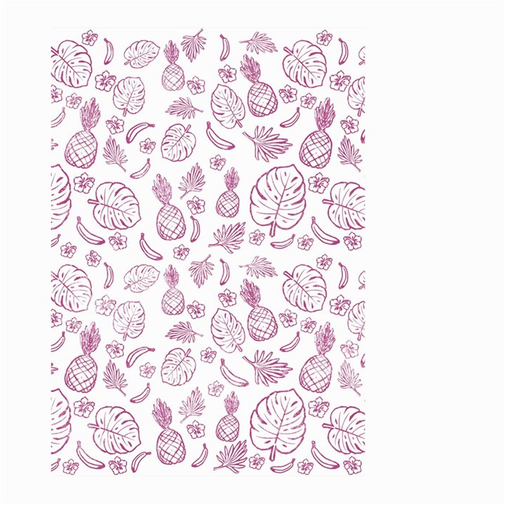 Tropical pattern Large Garden Flag (Two Sides)