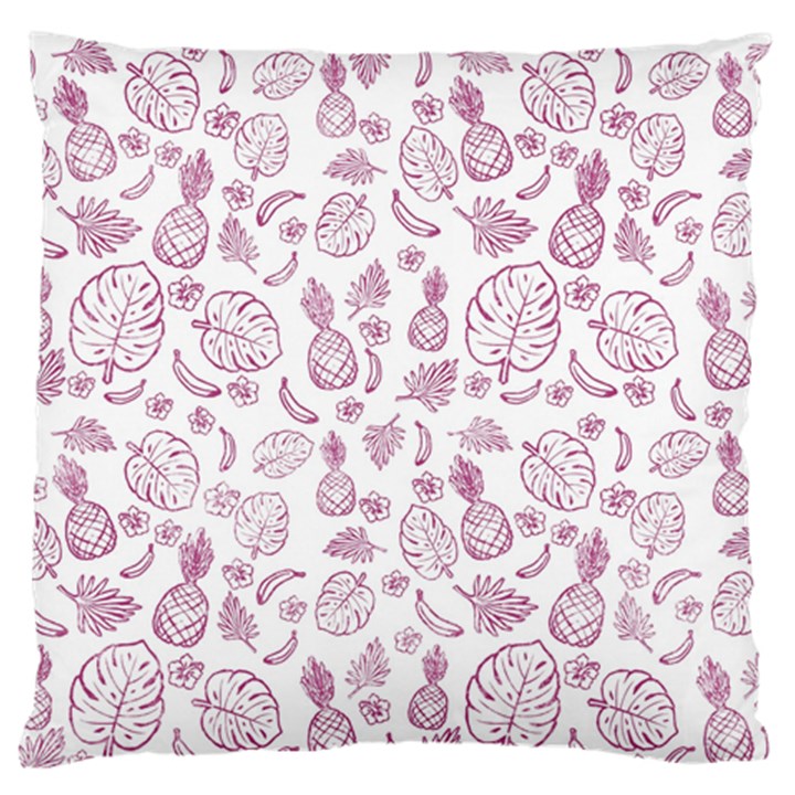 Tropical pattern Standard Flano Cushion Case (One Side)