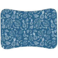 Tropical Pattern Velour Seat Head Rest Cushion