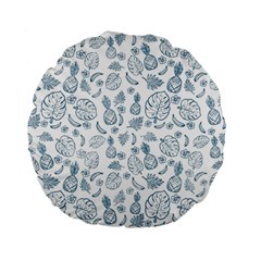 Tropical Pattern Standard 15  Premium Flano Round Cushions by Valentinaart