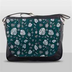 Tropical Pattern Messenger Bag by Valentinaart