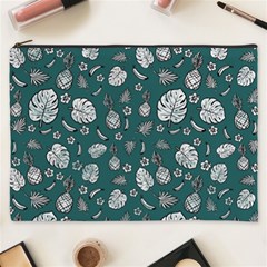 Tropical Pattern Cosmetic Bag (xxxl) by Valentinaart