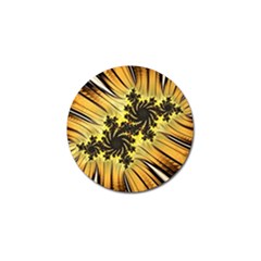 Fractal Art Colorful Pattern Golf Ball Marker by Pakrebo