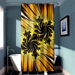 Fractal Art Colorful Pattern Shower Curtain 36  X 72  (stall)  by Pakrebo