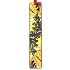 Fractal Art Colorful Pattern Large Book Marks by Pakrebo