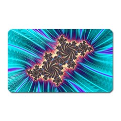 Fractal Mandelbrot Mathematical Magnet (rectangular) by Pakrebo