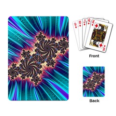 Fractal Mandelbrot Mathematical Playing Cards Single Design by Pakrebo