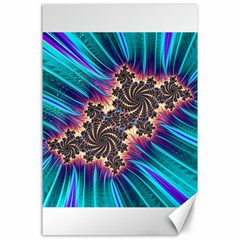 Fractal Mandelbrot Mathematical Canvas 24  X 36  by Pakrebo