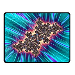 Fractal Mandelbrot Mathematical Fleece Blanket (small) by Pakrebo