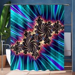 Fractal Mandelbrot Mathematical Shower Curtain 60  X 72  (medium)  by Pakrebo