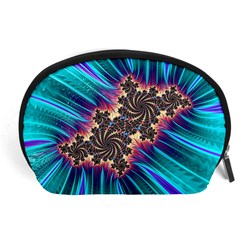 Fractal Mandelbrot Mathematical Accessory Pouch (large) by Pakrebo