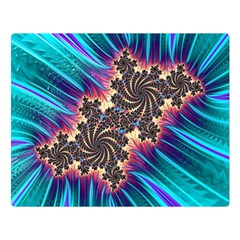 Fractal Mandelbrot Mathematical Double Sided Flano Blanket (large)  by Pakrebo