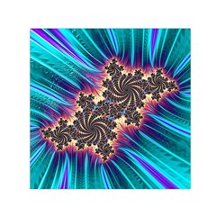 Fractal Mandelbrot Mathematical Small Satin Scarf (square)