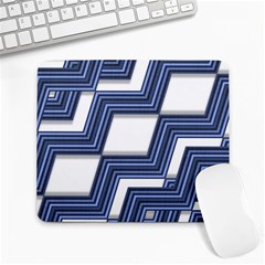 Geometric Fabric Texture Diagonal Large Mousepads by Pakrebo