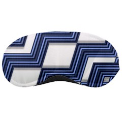 Geometric Fabric Texture Diagonal Sleeping Masks by Pakrebo